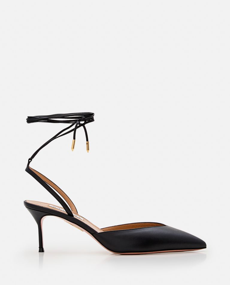 Shop Aquazzura 65mm Beyond Pump In Black