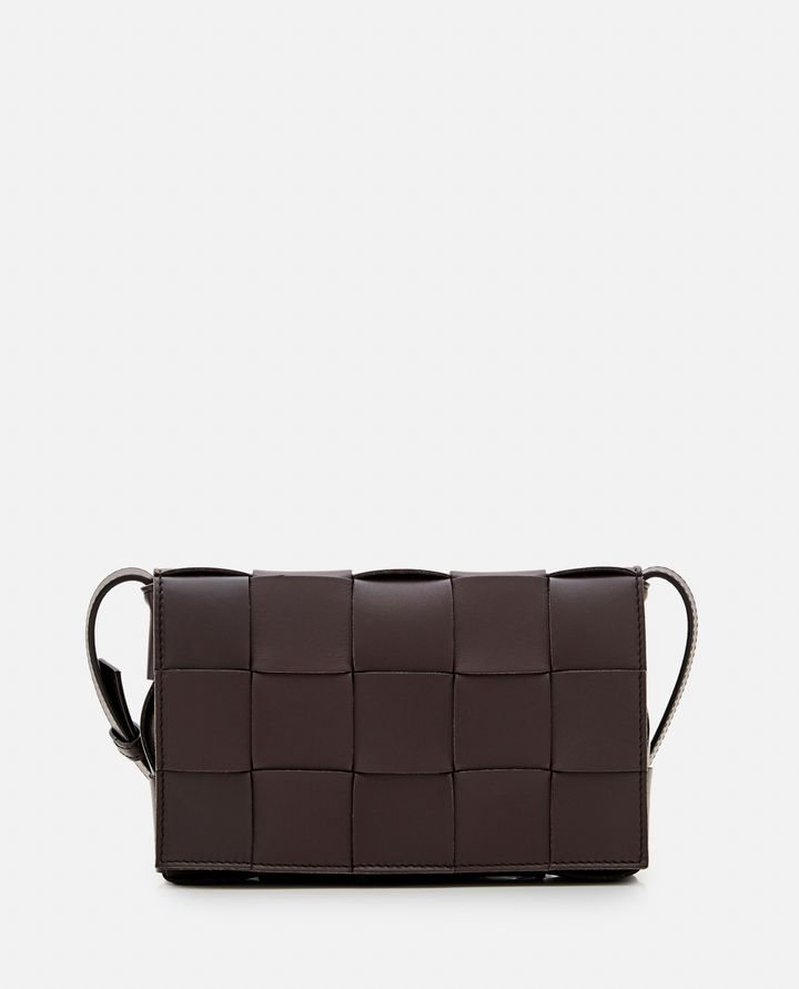 Bottega Veneta - CASSETTE LEATHER SHOULDER BAG_1