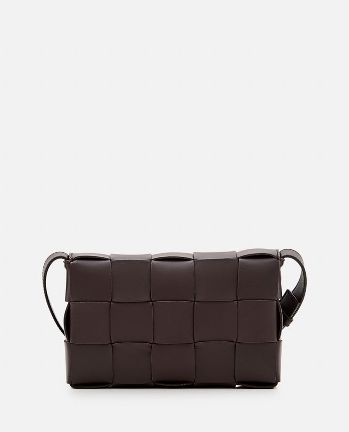 Bottega Veneta - CASSETTE LEATHER SHOULDER BAG_4