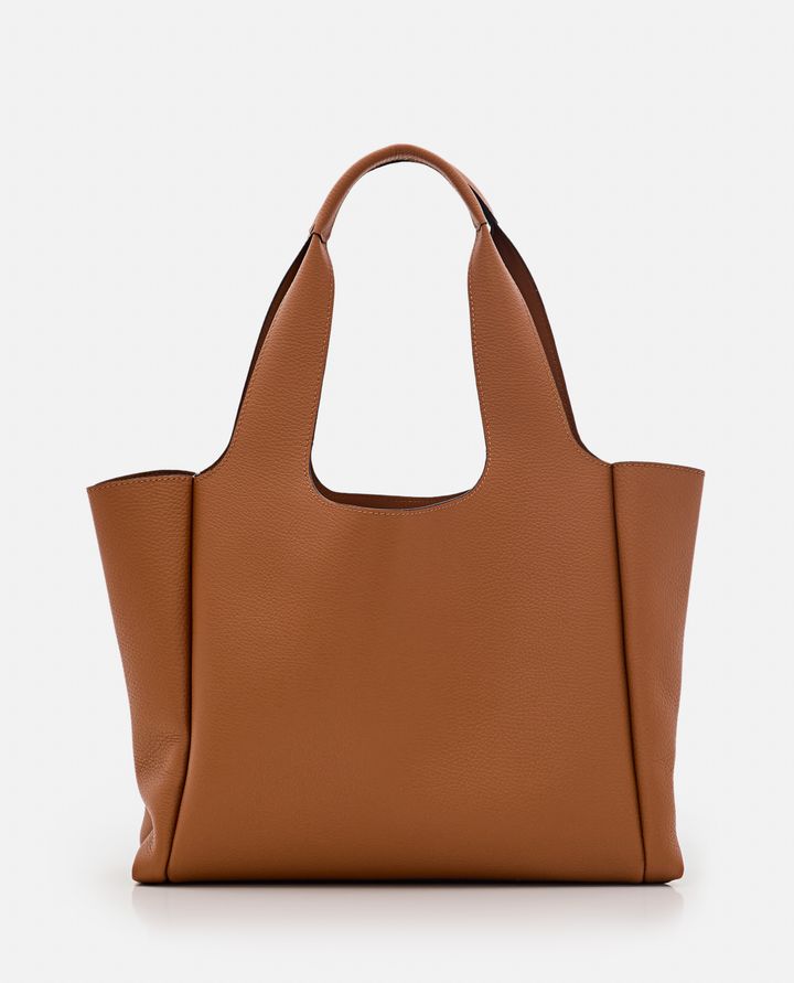 Hogan - MEDIUM H EMBOSSED LEATHER SHOPPING BAG_4