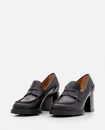 Tod's - 65MM T CHAIN HEELED LOAFER