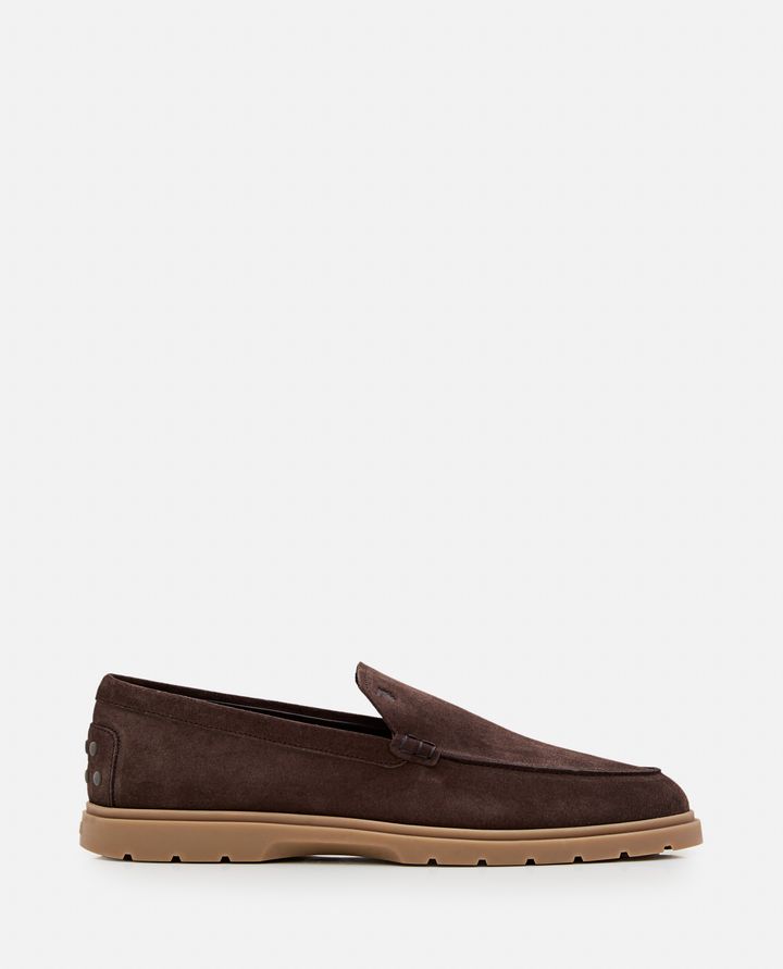 Tod's - MOCASSINO SUEDE MARRONE_1