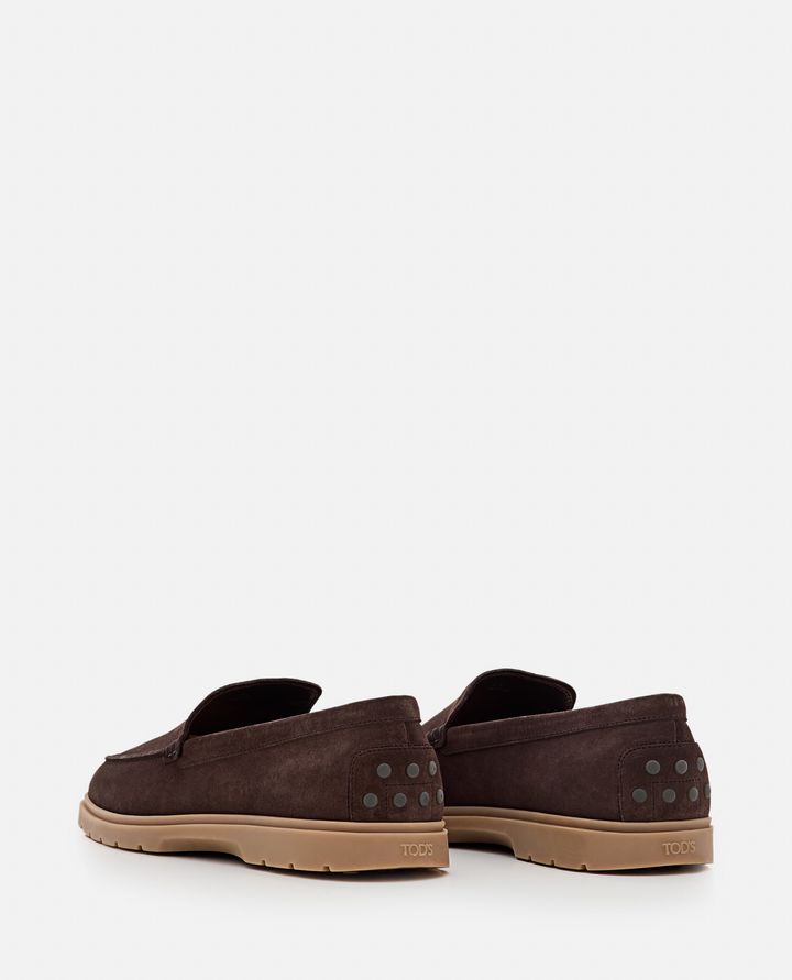 Tod's - MOCASSINO SUEDE MARRONE_3