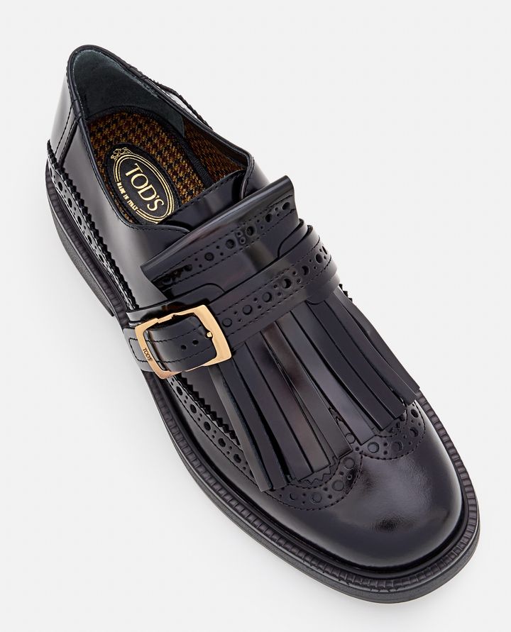 Tod's - LEATHER LACED-UP SHOES_4