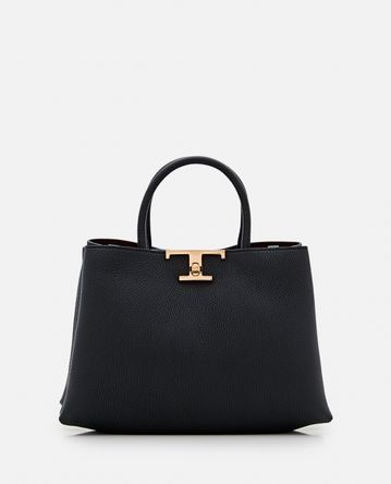 Tod's - SMALL T METAL LEATHER SHOPPING BAG
