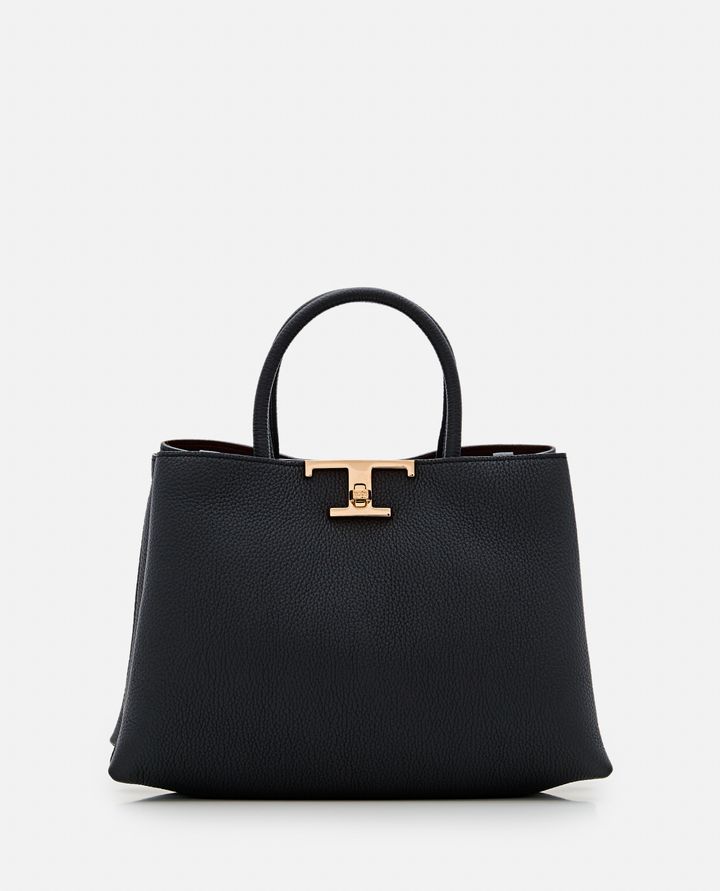 Tod's - SMALL T METAL LEATHER SHOPPING BAG_1