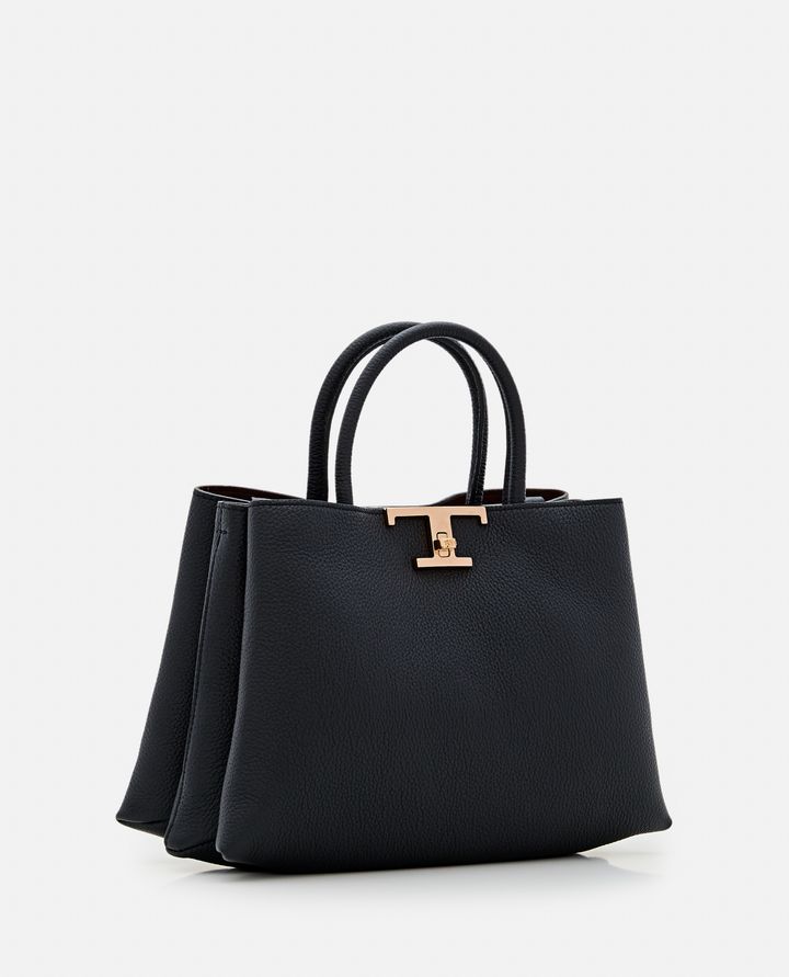 Tod's - SMALL T METAL LEATHER SHOPPING BAG_2