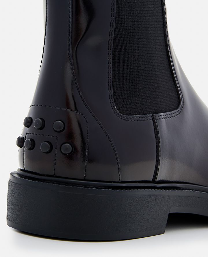 Tod's - LEATHER CHELSEA BOOTS_4