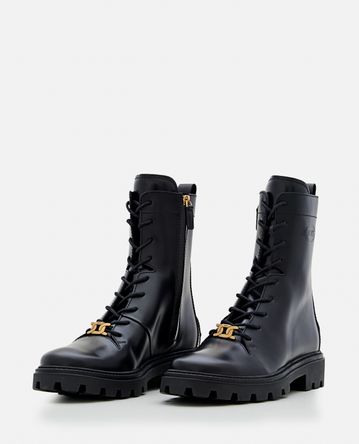Tod's - LEATHER COMBAT BOOTS