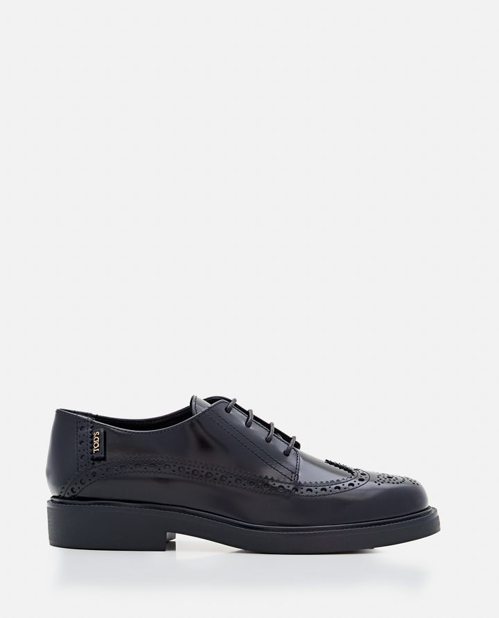 Tod's - LEATHER LACED-UP SHOES_1