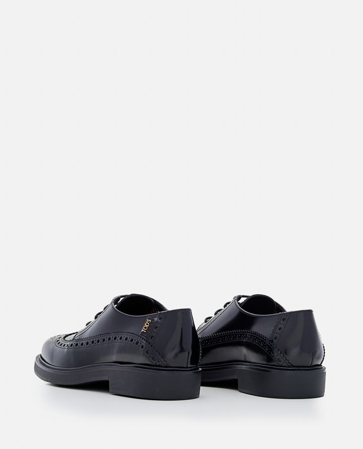 Tod's - LEATHER LACED-UP SHOES_3