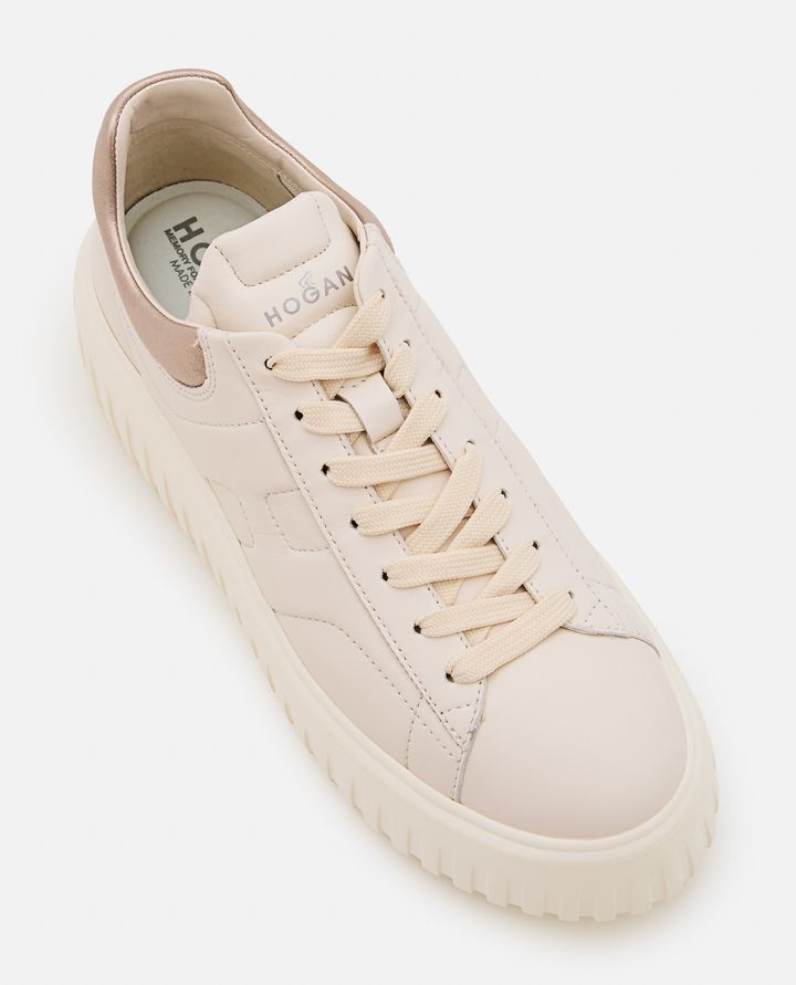 Hogan - H-STRIPES LACE UP SNEAKERS_4