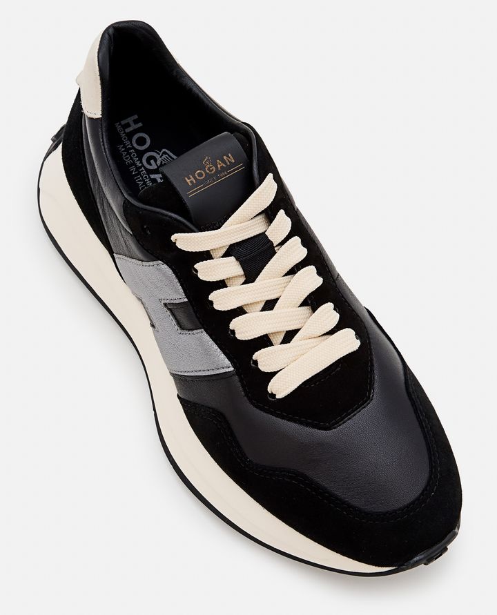 Hogan - H PATCH LACE-UP SNEAKERS_4