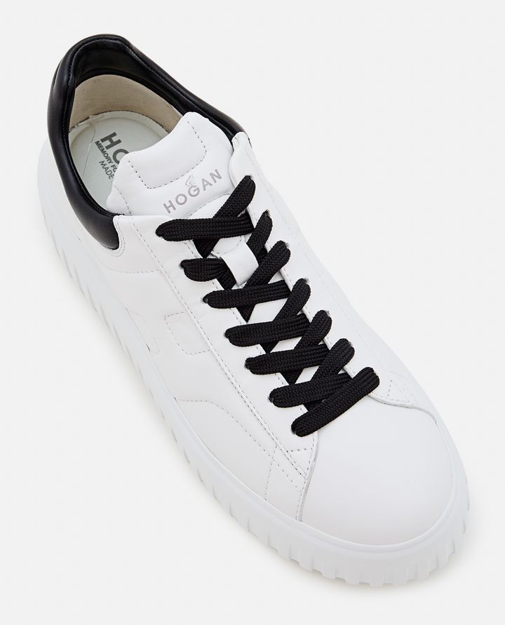 Hogan - H-STRIPES LACE UP SNEAKERS_4