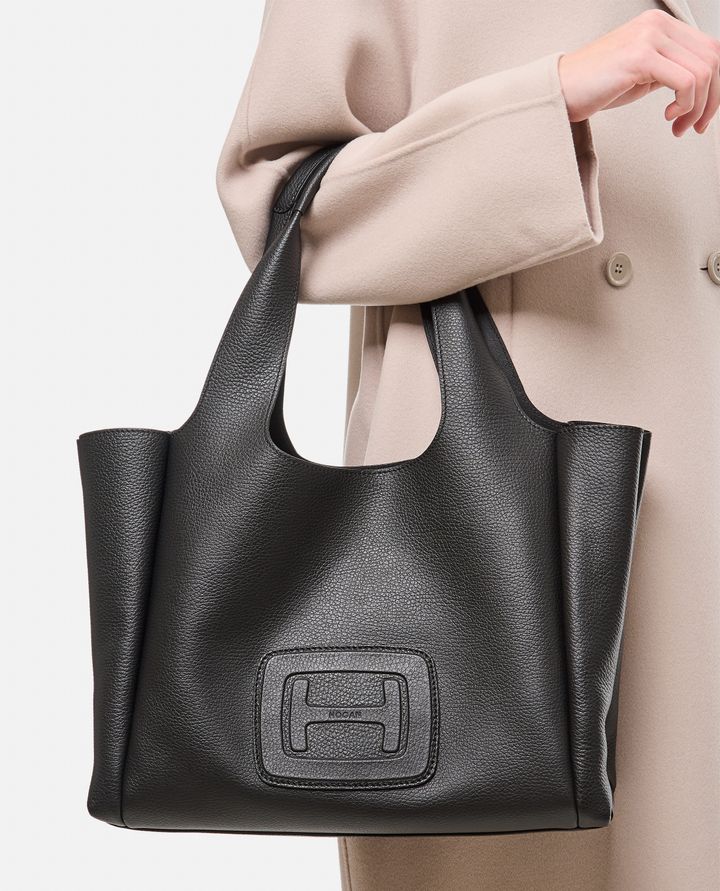 Hogan - BORSA SHOPPING MEDIA IN PELLE H_5