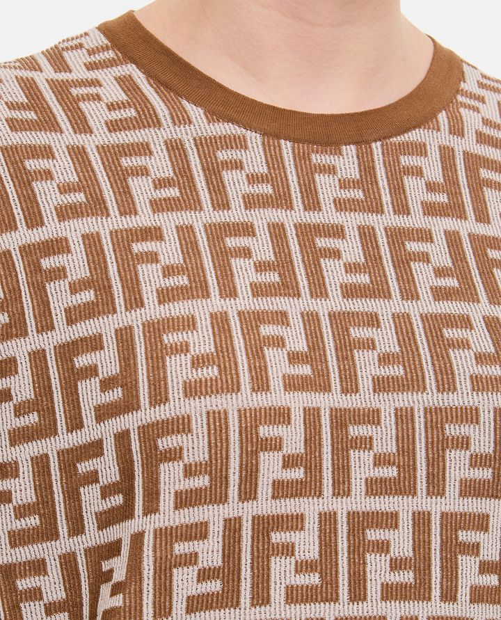 Fendi - MAGLIA A MANICHE CORTE FF_4