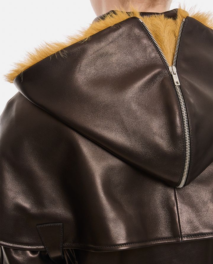 Durazzi Milano - PADDED FIELD LEATHER JACKET_5