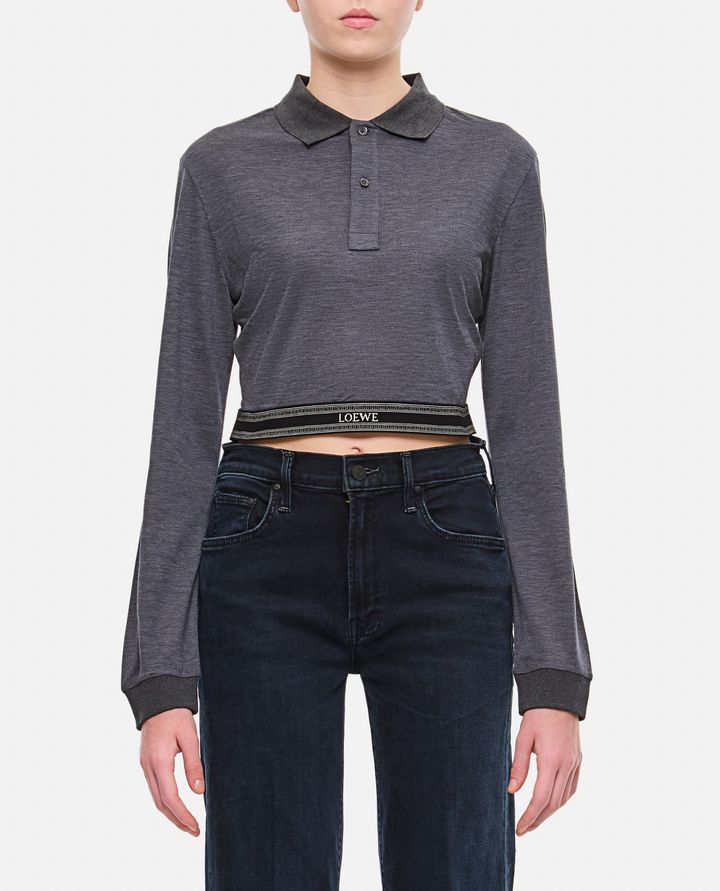 Loewe - LONG SLEEVE CROPPED POLO_1