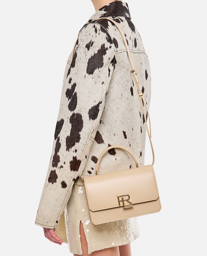 Ralph Lauren Collection - SMALL TOP HANDLE CROSSBODY LEATHER BAG_2