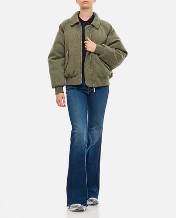 Barrie - CASHMERE PUFFER BOMBER JACKET