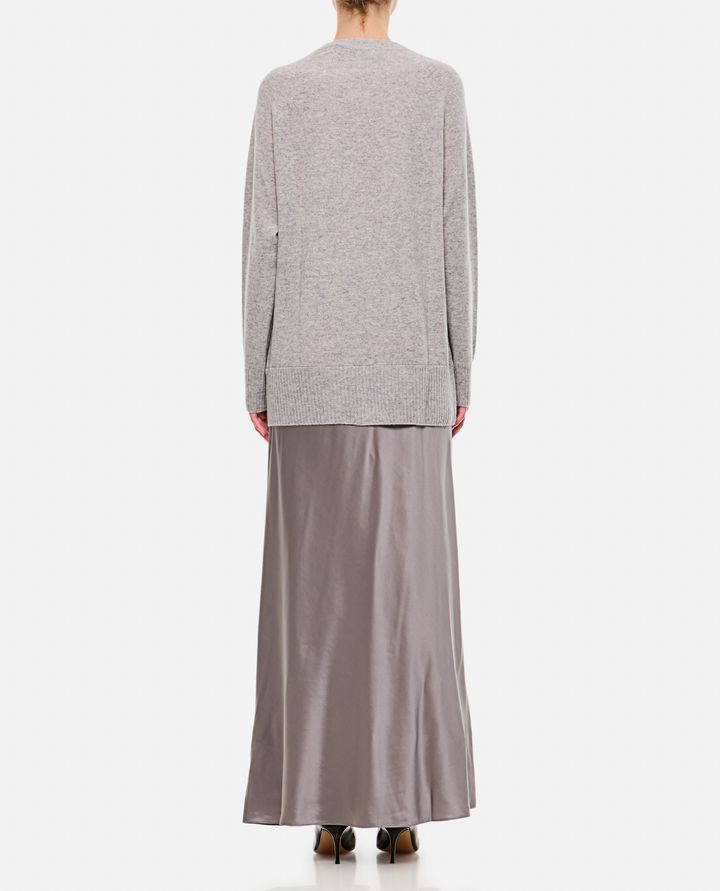 Christopher Esber - MONUMENT CASHMERE AND SILK LONG DRESS_3