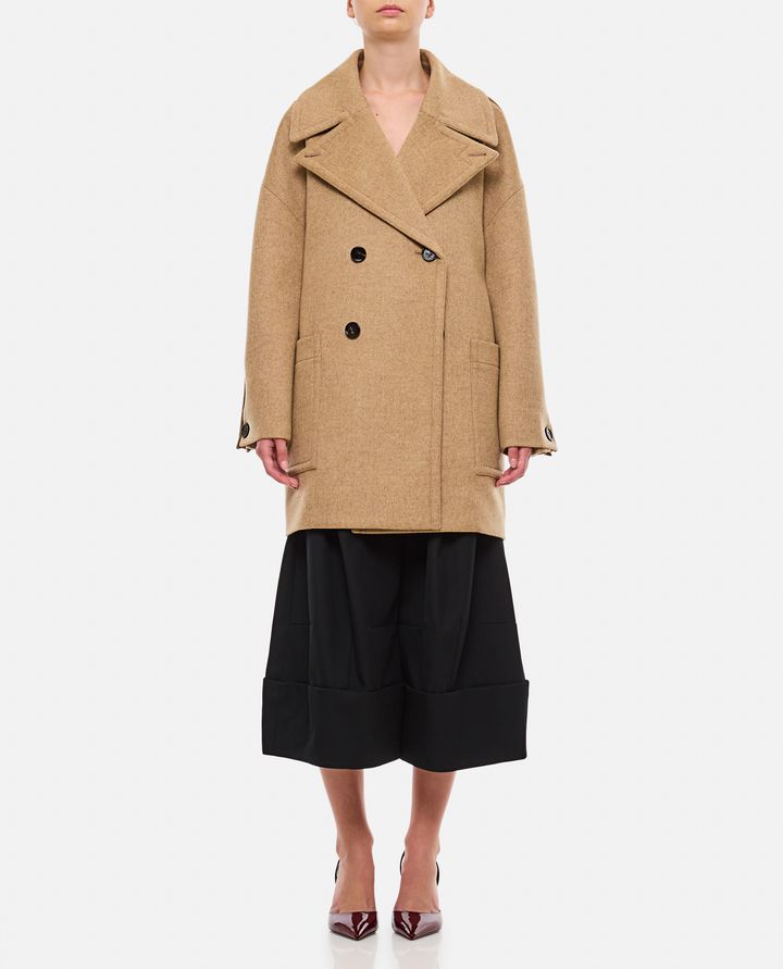 Bottega Veneta - DOUBLE-BREASTED OVERCOAT_1