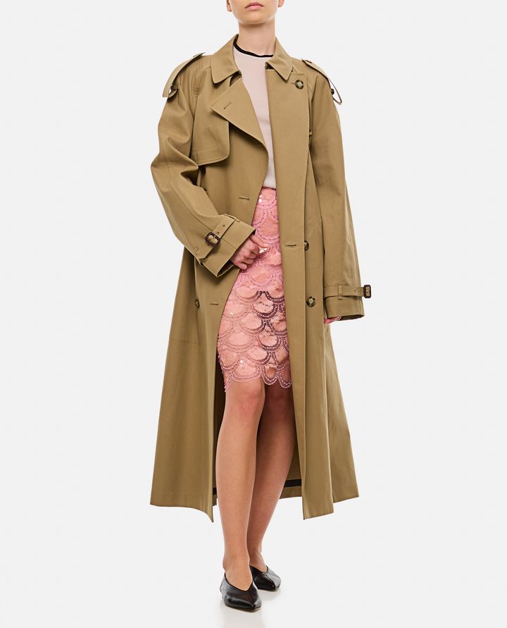 Stella McCartney - TRENCH OVER IN COTONE_2