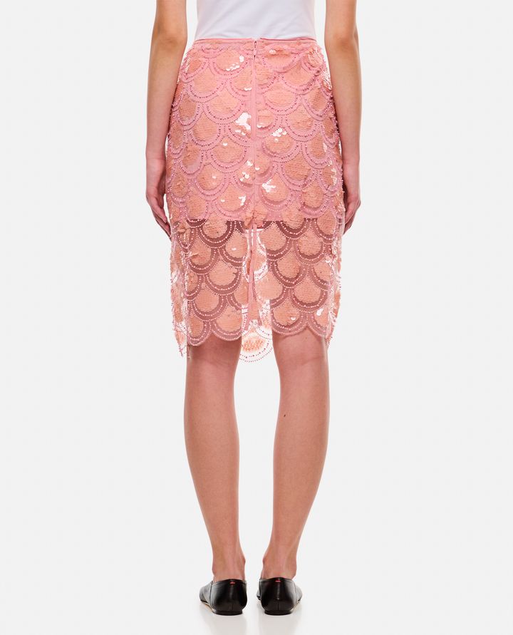 Rotate Birger Christensen - MIDI SKIRT WITH PINK SEQUINS_3