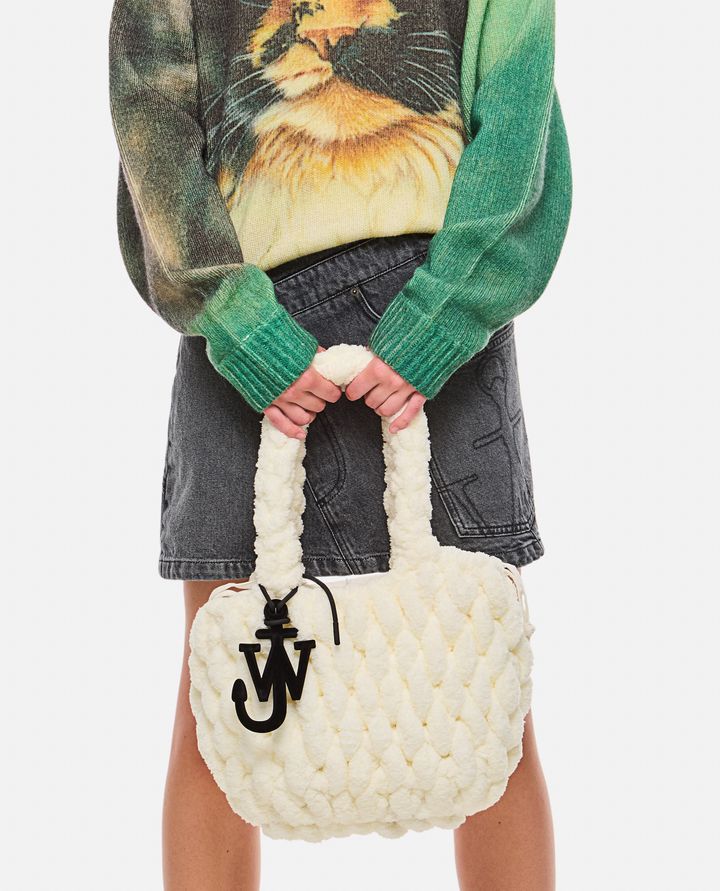 JW Anderson - SMALL BLANKET SHOPPER CROCHET BAG_2