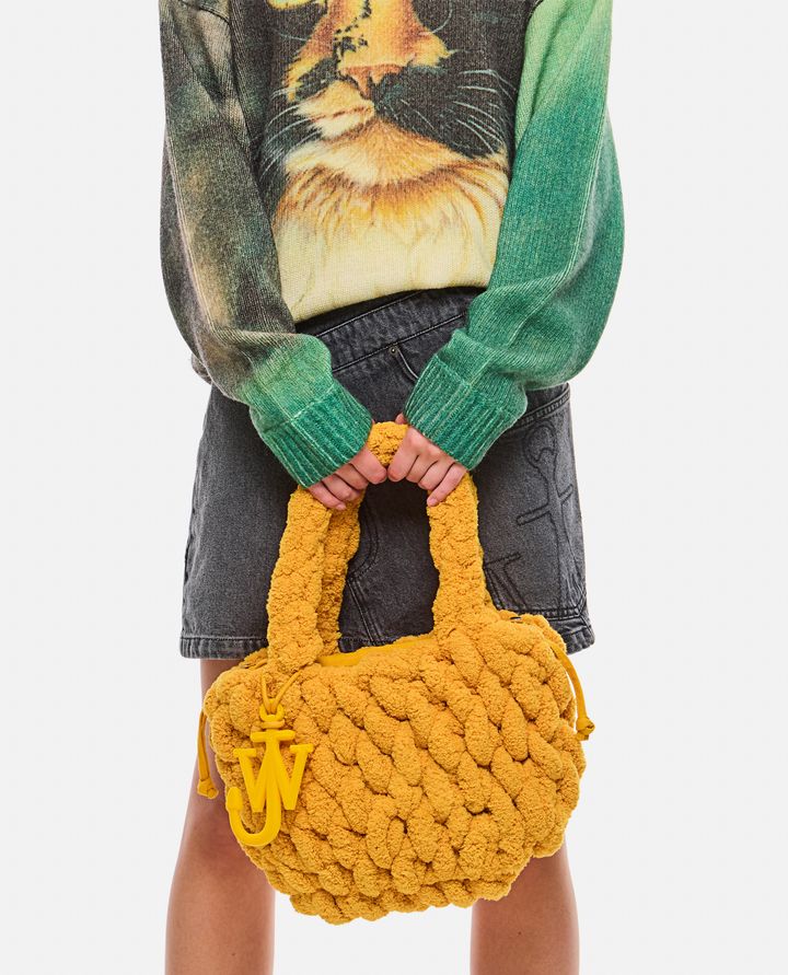 JW Anderson - SMALL BLANKET SHOPPER CROCHET BAG_2