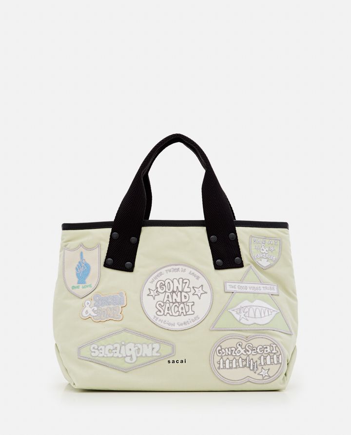 Sacai - SACAI X MARC GONZALES MEDIUM PATCH TOTE BAG_1