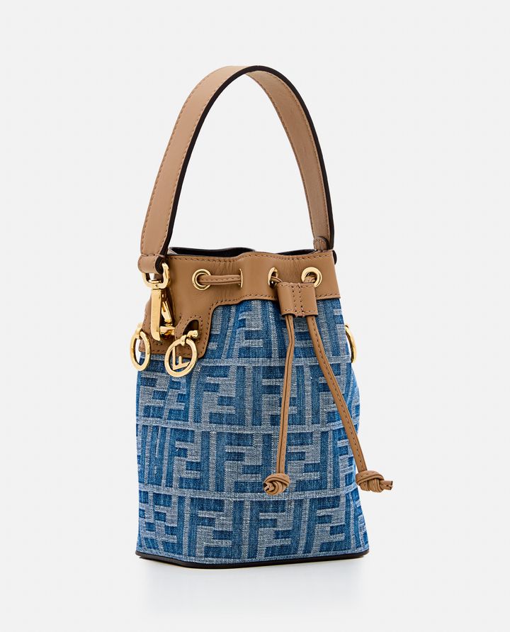 Fendi - MINI MON TRESOR BORSA SECCHIELLO DENIM_2