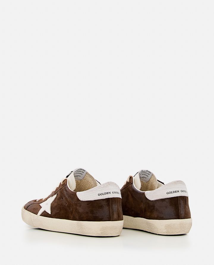 Golden Goose - SUPER-STAR CLASSIC WITH LIST SUEDE UPPER LEATHER STAR AND HEEL_3