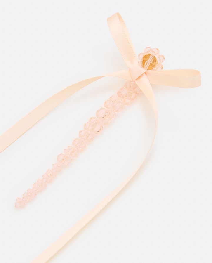 Simone Rocha - BOW RIBBON DRIP EARRINGS_2