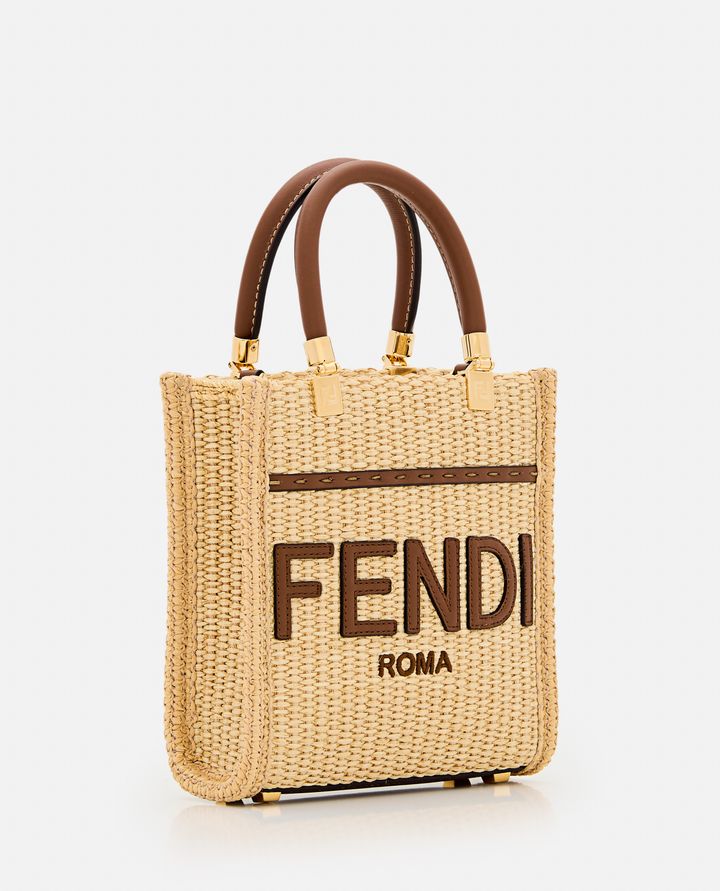 Fendi - MINI SUNSHINE STRAW TOTE BAG_2