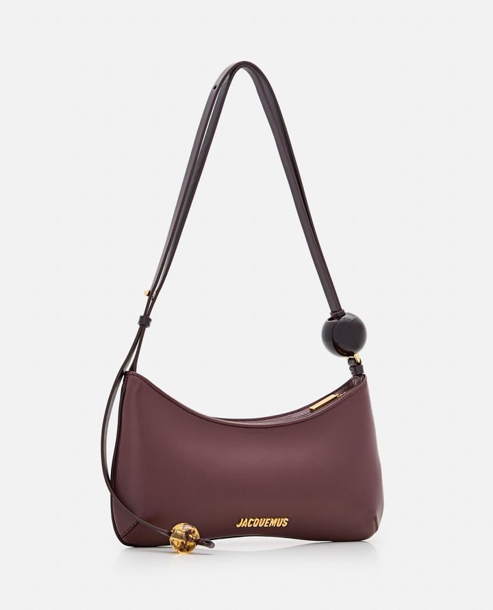 Jacquemus - LE BISOU PERLE LEATHER SHOULDER BAG_2