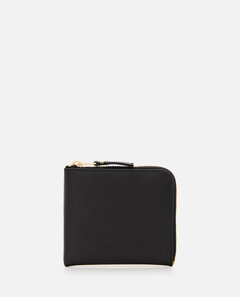 Shop Comme Des Garçons Play Classic Leather Line Wallet In Black