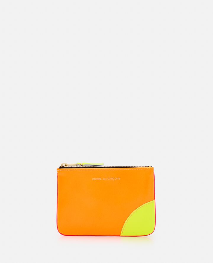 Comme Des Garçons Play - SUPER FLUO LEATHER LINE WALLET_1