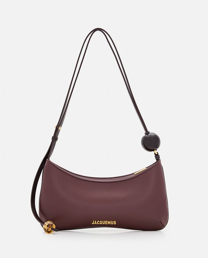 Jacquemus - LE BISOU PERLE LEATHER SHOULDER BAG_1