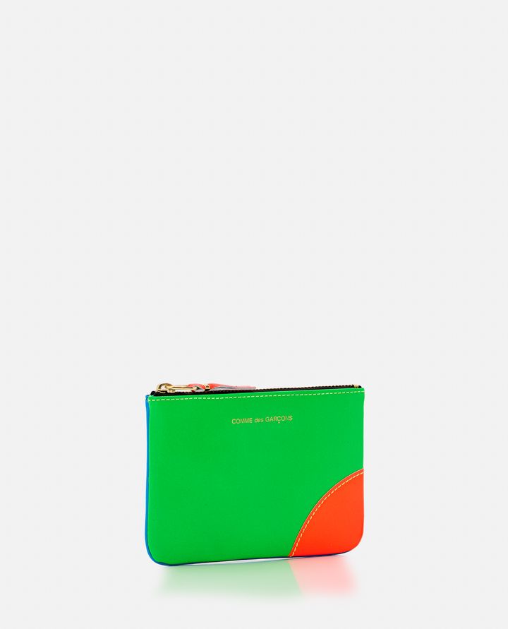 Comme Des Garçons Play - SUPER FLUO LEATHER LINE WALLET_2