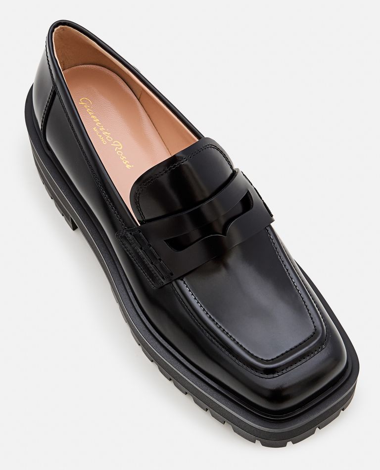 LEATHER LOAFER for Women - Gianvito Rossi sale | Biffi