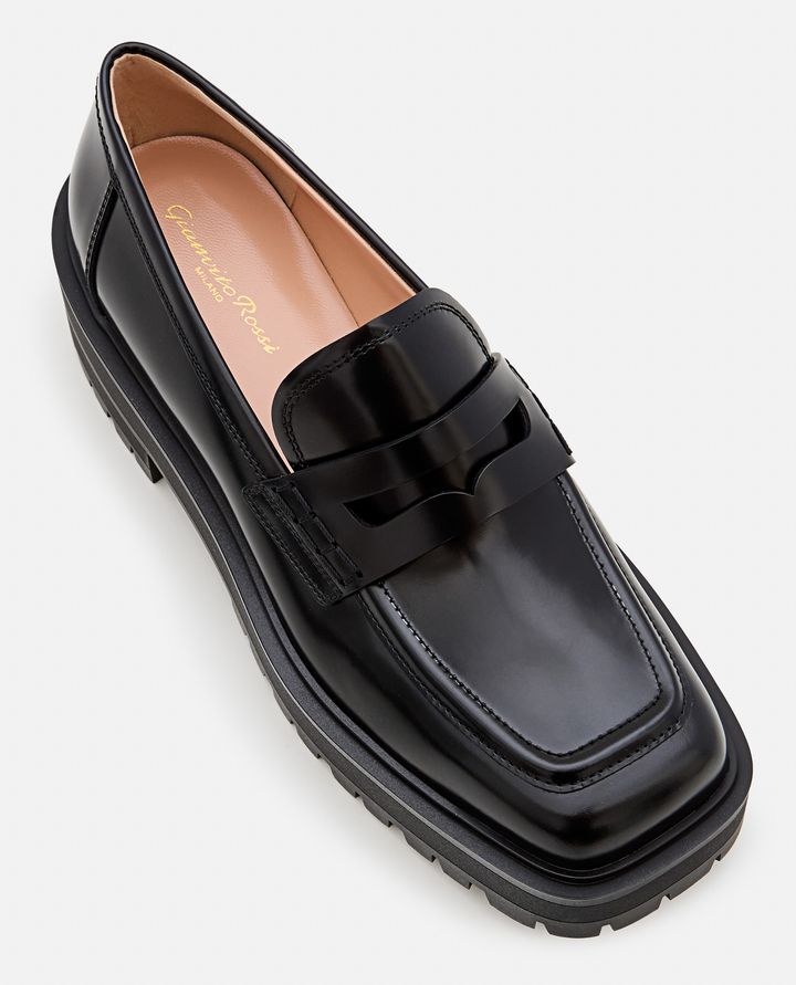 Gianvito Rossi - LEATHER LOAFER_4