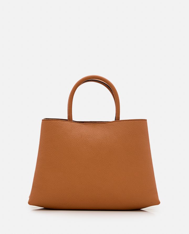 Tod's - BORSA SHOPPING PICCOLA IN PELLE METALLIZZATA_4