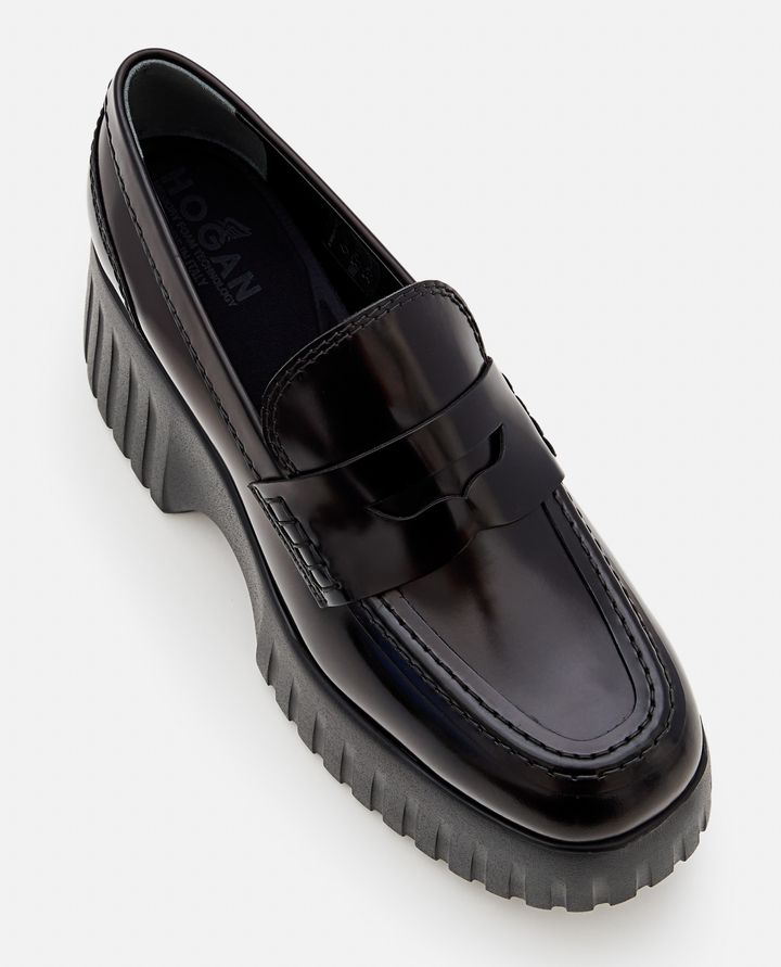 Hogan - H-STRIPES WEDGE LOAFER_4