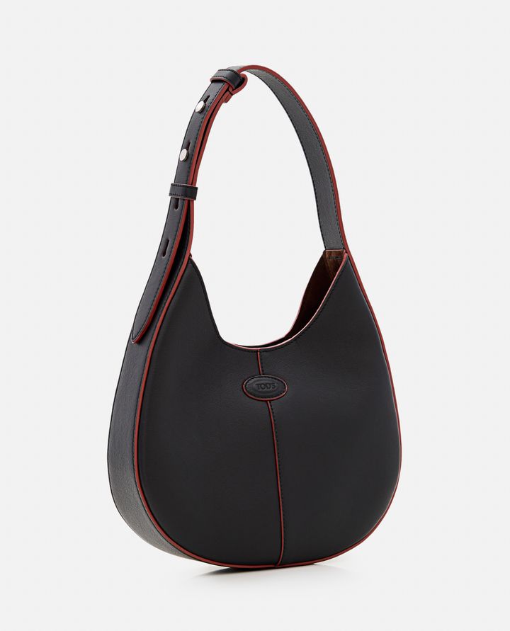 Tod's - MINI BORSA A SPALLA HOBO IN PELLE_2