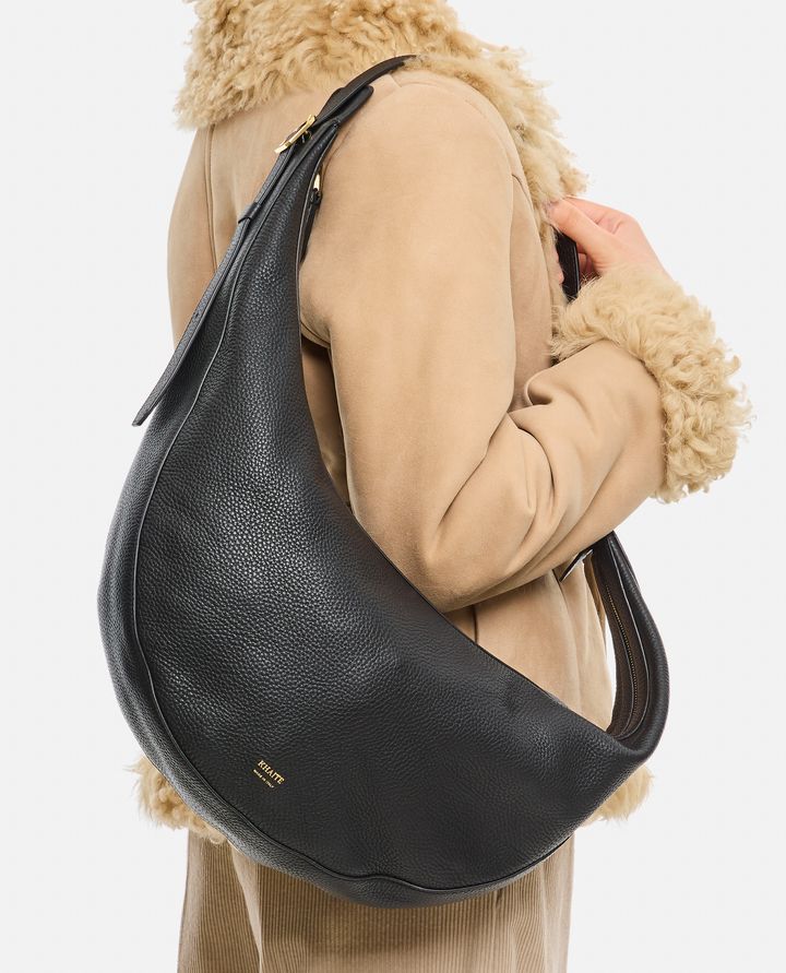 Khaite - AUGUSTINA LEATHER HOBO BAG_5