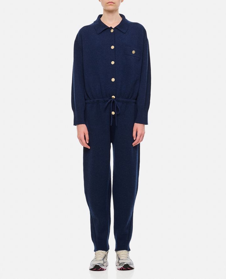 Barrie - CASHMERE FRONT BUTTONED JUMPSUIT_1