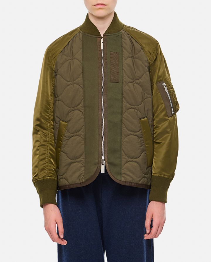 Sacai - GIACCA IN NYLON TWILL X RIP STOP_1