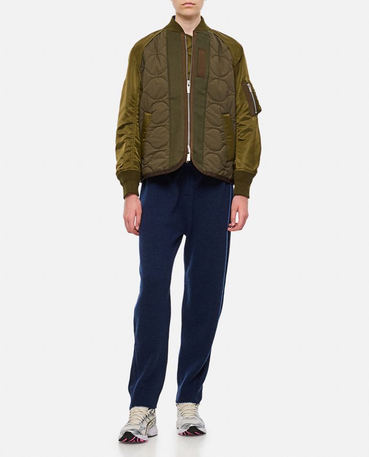 Sacai - NYLON TWILL X RIP STOP JACKET_2