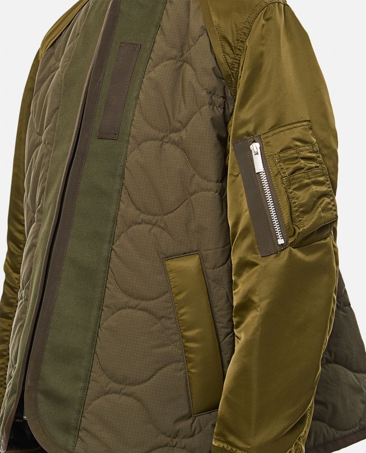 Sacai - NYLON TWILL X RIP STOP JACKET_4